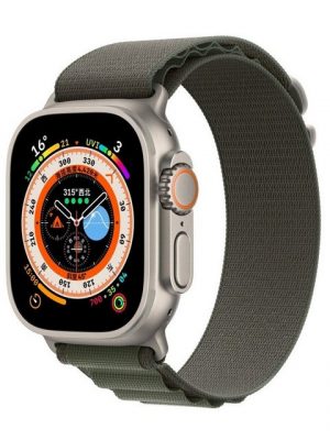 König Design Smartwatch-Armband, Sport Ersatz Armband für Apple Watch Ultra 49mm Silikon Band Loop