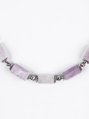 Kunzit-Collier