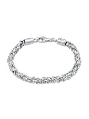 Kuzzoi Silberarmband "Königskette Klassik 925 Silber", Basic Armband