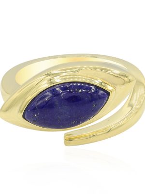 Lapislazuli-Silberring (MONOSONO COLLECTION)