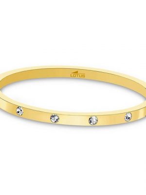 Lotus Style Armreif "JLS1846-2-2 Lotus Style Armband Armreif gold", für Damen aus Edelstahl (Stainless Steel)