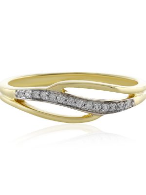 Lupenreiner (F) Brillant-Goldring (LUCENT DIAMONDS)