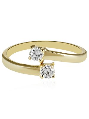 Lupenreiner (F) Brillant-Goldring (LUCENT DIAMONDS)