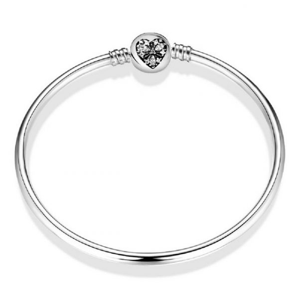 MKING Charm-Armband "Armband, S925 Sterlingsilber schlichtes Silber 3mm tragbare 4,5mm Perlen einfaches Basisarmband Armband (17cm, 19cm, 21cm)"