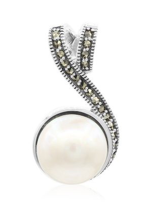Mabe-Perlen-Silberanhänger (TPC)