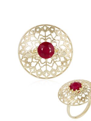 Madagaskar-Rubin-Goldring (Ornaments by de Melo)