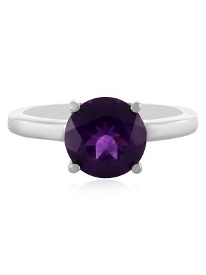 Marokkanischer Amethyst-Silberring