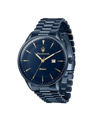 Maserati Herrenuhr Solar Blue R8853146003 Edelstahl