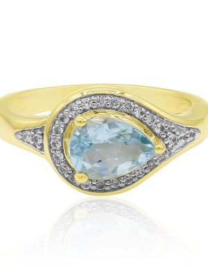 Medina-Aquamarin-Goldring