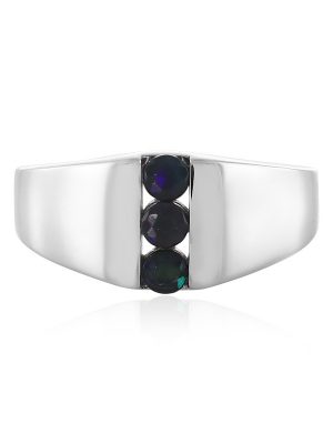 Mezezo-Opal-Silberring