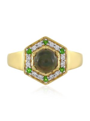 Mezezo-Opal-Silberring