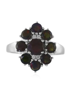 Mezezo-Opal-Silberring