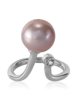 Ming-Perlen-Silberring