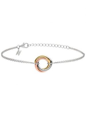 NANA KAY Armband "Modern Trio", mit elegantem Dreifachring