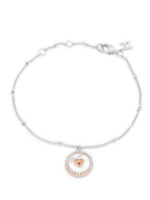 NANA KAY Armband "Shiny Circles, ST1815", mit kreisrundem Anhänger