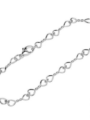 NKlaus Silberarmband "Armband 925 Sterling Silber 19,5cm Designer Kette" (1 Stück), Made in Germany