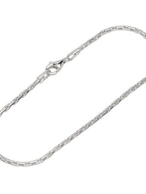 NKlaus Silberarmband "Armband 925 Sterling Silber 19cm Ankerkette rund g" (1 Stück), Made in Germany