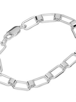 NKlaus Silberarmband "Armband 925 Sterling Silber 19cm Calla Kette Damen" (1 Stück), Made in Germany