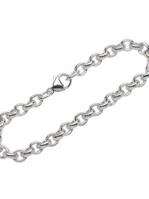 NKlaus Silberarmband "Armband 925 Sterling Silber 19cm Erbskette oval Da" (1 Stück), Made in Germany