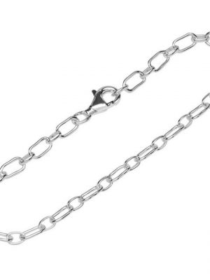 NKlaus Silberarmband "Armband 925 Sterling Silber 19cm Figaro Ankerkette" (1 Stück), Made in Germany