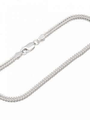 NKlaus Silberarmband "Armband 925 Sterling Silber 19cm Fuchsschwanzkette" (1 Stück), Made in Germany