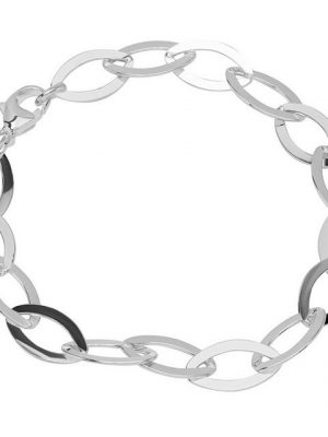 NKlaus Silberarmband "Armband 925 Sterling Silber 19cm Langankerkette Da" (1 Stück), Made in Germany