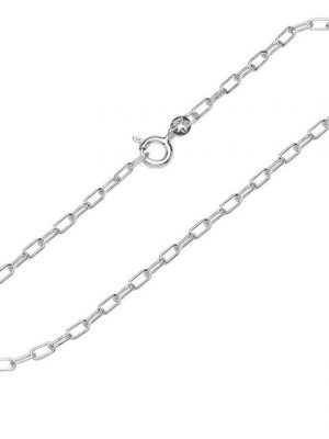 NKlaus Silberarmband "Armband 925 Sterling Silber 19cm Langankerkette ha" (1 Stück), Made in Germany