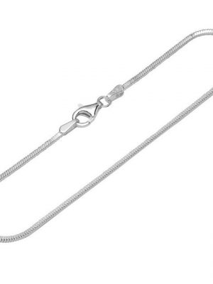 NKlaus Silberarmband "Armband 925 Sterling Silber 19cm Schlangenkette 4" (1 Stück), Made in Germany