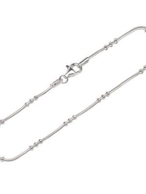 NKlaus Silberarmband "Armband 925 Sterling Silber 19cm Schlangenkette di" (1 Stück), Made in Germany