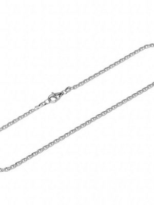 NKlaus Silberarmband "Armband 925 Sterling Silber 19cm Stegpanzerkette d" (1 Stück), Made in Germany