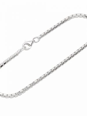 NKlaus Silberarmband "Armband 925 Sterling Silber 19cm Venezianerkette 8" (1 Stück), Made in Germany