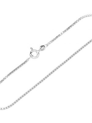 NKlaus Silberarmband "Armband 925 Sterling Silber 19cm Venezianerkette 8" (1 Stück), Made in Germany