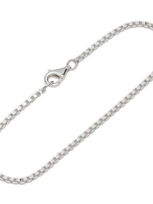 NKlaus Silberarmband "Armband 925 Sterling Silber 19cm Venezianerkette D" (1 Stück), Made in Germany