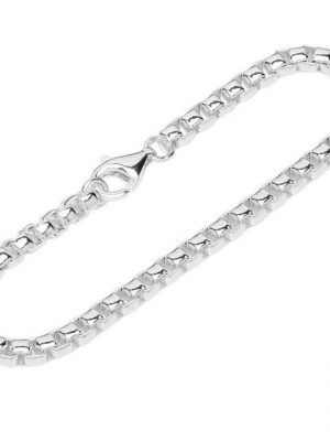 NKlaus Silberarmband "Armband 925 Sterling Silber 19cm Venezianerkette o" (1 Stück), Made in Germany