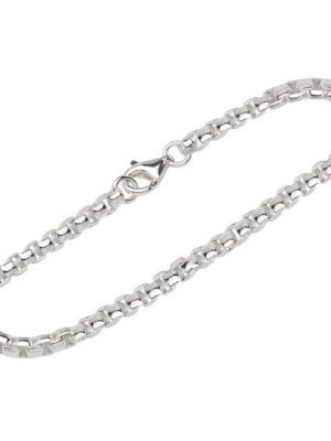NKlaus Silberarmband "Armband 925 Sterling Silber 19cm Venezianerkette o" (1 Stück), Made in Germany