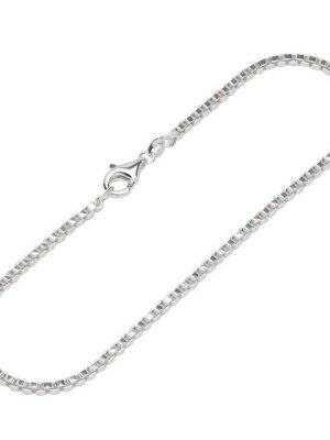 NKlaus Silberarmband "Armband 925 Sterling Silber 19cm Venezianerkette r" (1 Stück), Made in Germany