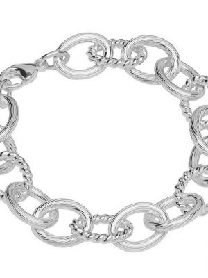 NKlaus Silberarmband "Armband 925 Sterling Silber 20cm Ankerkette Damen" (1 Stück), Made in Germany