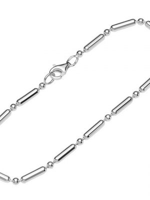 NKlaus Silberarmband "Armband 925 Sterling Silber 20cm Kugelketten Varia" (1 Stück), Made in Germany