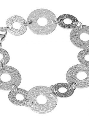 NKlaus Silberarmband "Armband 925 Sterling Silber 20cm Luna Kette Damen" (1 Stück), Made in Germany