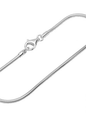 NKlaus Silberarmband "Armband 925 Sterling Silber 20cm Schlangenkette ru" (1 Stück), Made in Germany