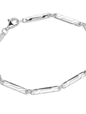 NKlaus Silberarmband "Armband 925 Sterling Silber 20cm Titania Ketten Da" (1 Stück), Made in Germany
