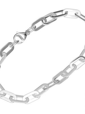 NKlaus Silberarmband "Armband 925 Sterling Silber 21cm Luna Kette Unisex" (1 Stück), Made in Germany