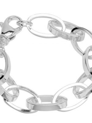 NKlaus Silberarmband "Armband 925 Sterling Silber 22,5cm Ankerkette 4 ka" (1 Stück), Made in Germany