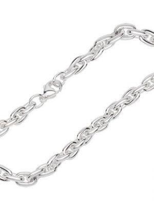 NKlaus Silberarmband "Armband 925 Sterling Silber 22,5cm Langankerkette" (1 Stück), Made in Germany