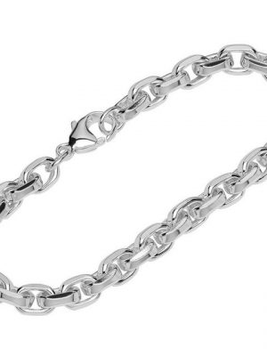 NKlaus Silberarmband "Armband 925 Sterling Silber 22cm Ankerkette 6 fach" (1 Stück), Made in Germany