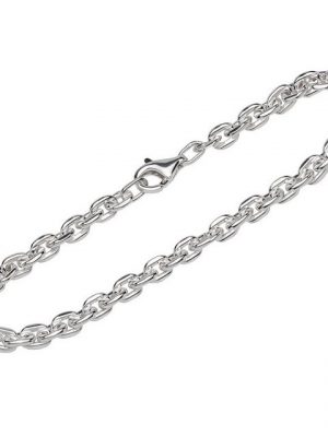 NKlaus Silberarmband "Armband 925 Sterling Silber 22cm Ankerkette flach" (1 Stück), Made in Germany