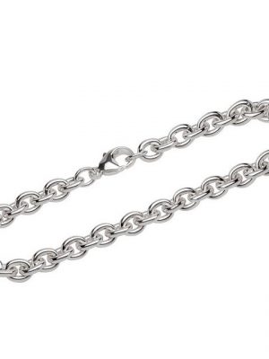 NKlaus Silberarmband "Armband 925 Sterling Silber 22cm Ankerkette rund U" (1 Stück), Made in Germany