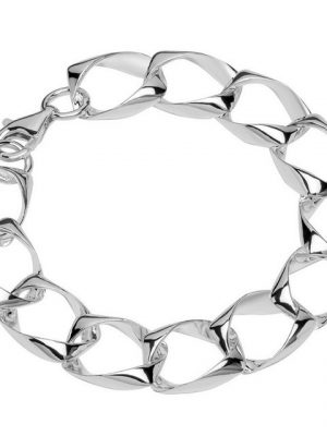 NKlaus Silberarmband "Armband 925 Sterling Silber 22cm Designer Kette Un" (1 Stück), Made in Germany
