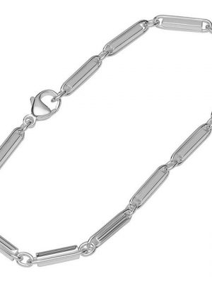 NKlaus Silberarmband "Armband 925 Sterling Silber 22cm Gliederkette Unis" (1 Stück), Made in Germany