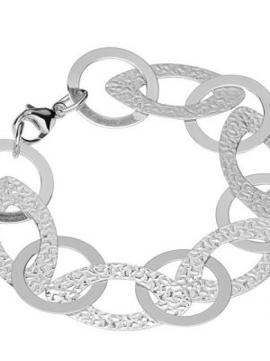 NKlaus Silberarmband "Armband 925 Sterling Silber 22cm Luna Kette Damen" (1 Stück), Made in Germany